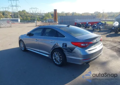 2015 Hyundai Sonata Limited z USA, uszkodzony, nr VIN 5NPE34AF5FH249221